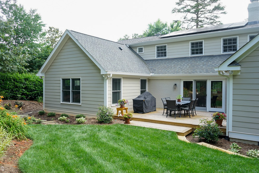Award winning master suite addition at Coley Forest in Raleigh